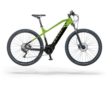 eMTB LEVIT MUAN BF 1 over 29 lime black pearl