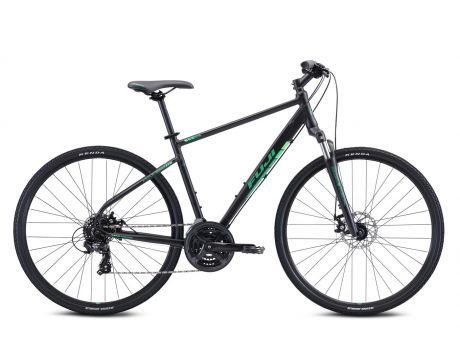 Traverse 1.7 Disc satin black/green