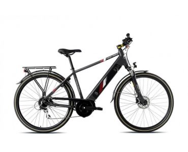 Capriolo E-Bike Eco 700.3 Man Čierno - Červený,2023 