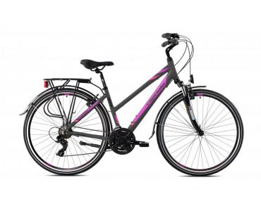 Capriolo Roadster Lady 28"X17" Sivý-Pink, 2024 