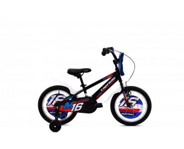 Capriolo Mustang 16"/8" Čierno-Červeny 