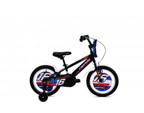 Mustang 16"/8" Čierno-Červeny