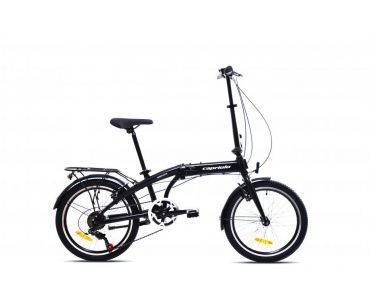 Capriolo Folding Traveller Alloy 6 Speed Black 