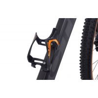 Držiak na fľašky CTM ORBIT, otočný o 70, oranžová potl., plastový