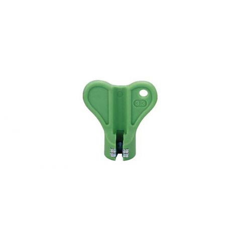 Kľúč na niple BIKE 3,3mm, zelený