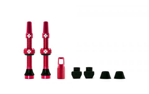 Muc-Off RED Tubeless Valve 44mm