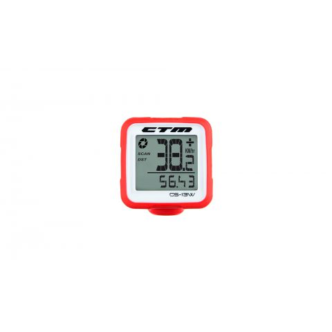 Tachometer CTM, silikónový, červený