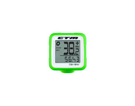 Tachometer CTM, silikónový, zelený