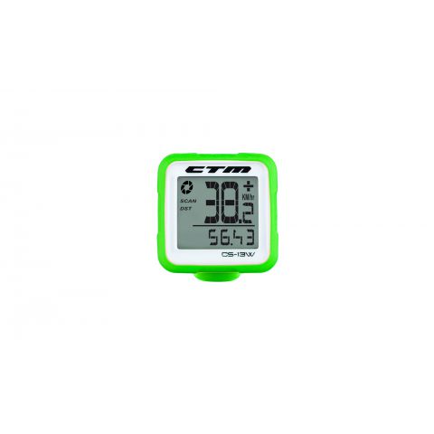Tachometer CTM, silikónový, zelený