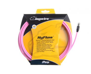 Jagwire HBK407, hydraulická hadička Quick-Fit, ružová 