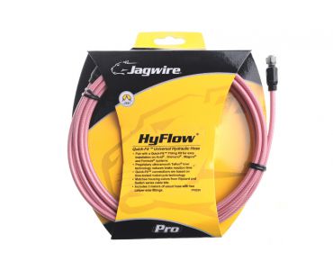Jagwire HBK411, hydraulická hadička Quick-Fit, ružová 
