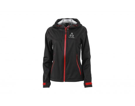 Bunda dámska CTM, softshell, M