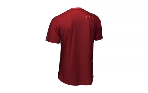 Technické tričko CTM Bruiser, červené, XXL