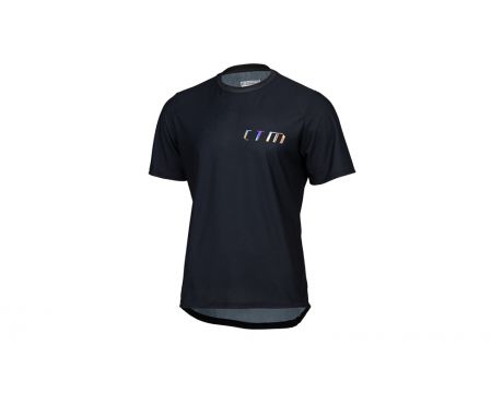 Technické tričko CTM Bruiser, čierne, L