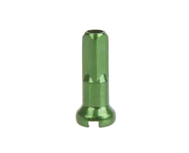 OEM Niple hliníkové 2x14mm, zelené 
