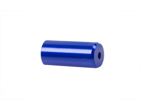 Koncovka radiaceho bowdenu, CNC, 4,1mm,modrá