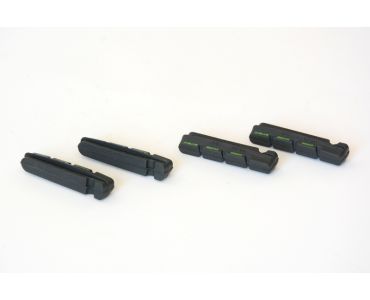 Extend Brzdové gumičky Extend RACEPRO EBS-PRO carbon 01V, green, cartridge 