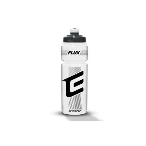 Fľaša Extend FLUX, 750ml transparent white-black