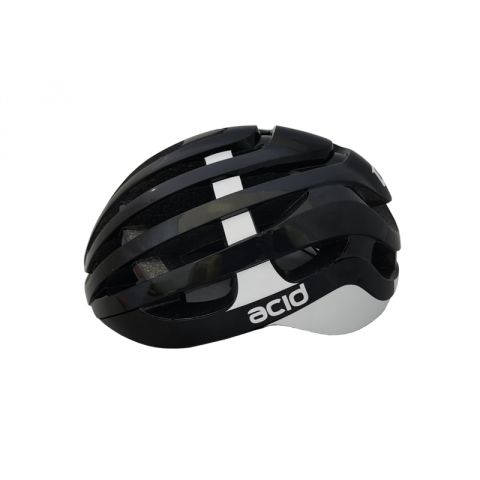 Cyklistická prilba ACID, S / M (54-58cm), black-white, shine