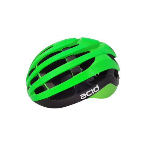 Cyklistická prilba ACID, S / M (54-58cm), green-black, shine