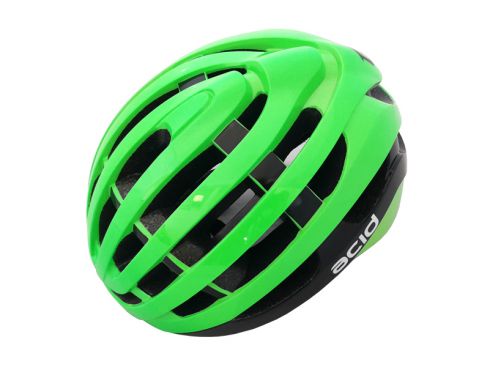 Cyklistická prilba ACID, S / M (54-58cm), green-black, shine