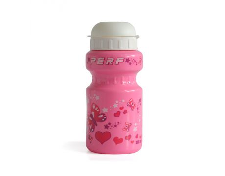 Detská flaša ROTO ružová 330 ml s držiakom