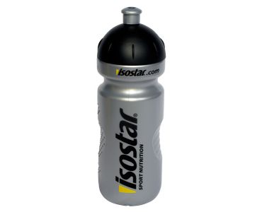 Isostar Cyklistická fľaša ISOSTAR strieborná 650ml 