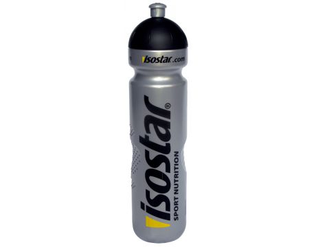 Cyklistická fľaša ISOSTAR strieborná 1l