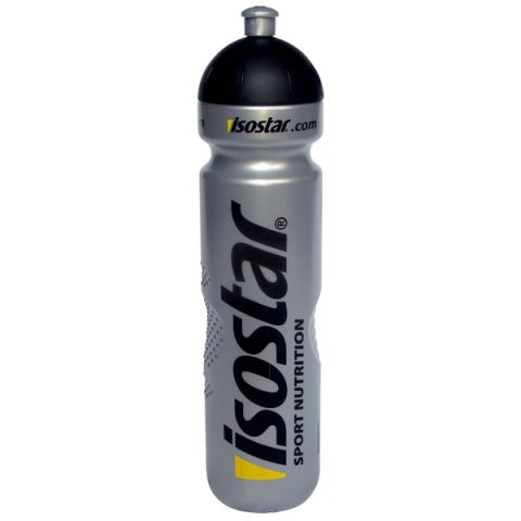 Cyklistická fľaša ISOSTAR strieborná 1l