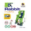 Detská sedačka BELLELLI predná Rabbit Multifix šedá