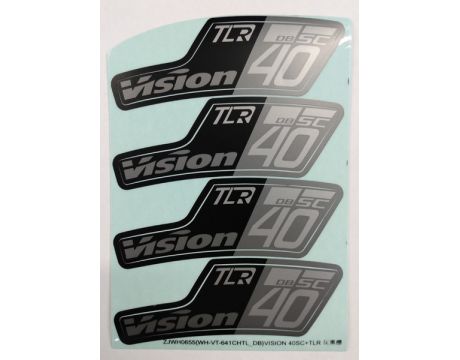 FSA Vsion samolepky SC 40 DB TL (jedno koleso)