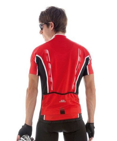 Cyklistický dres pánsky GIESSEGI Shade červený L