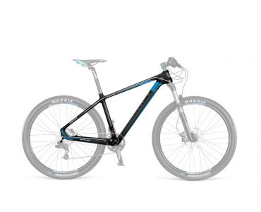 Dema Rám DEMA SCALEO MTB, Black -blue, veľkosť 20