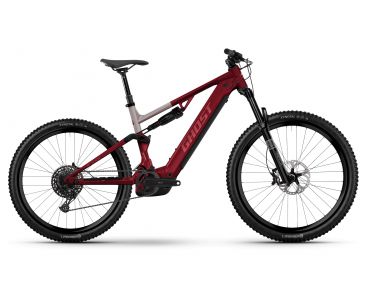 Ghost E-ASX Essential Rebel Red/Coffee Pebble 