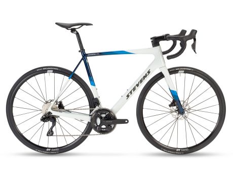 Izoard 105 Di2 Carrara White Blue